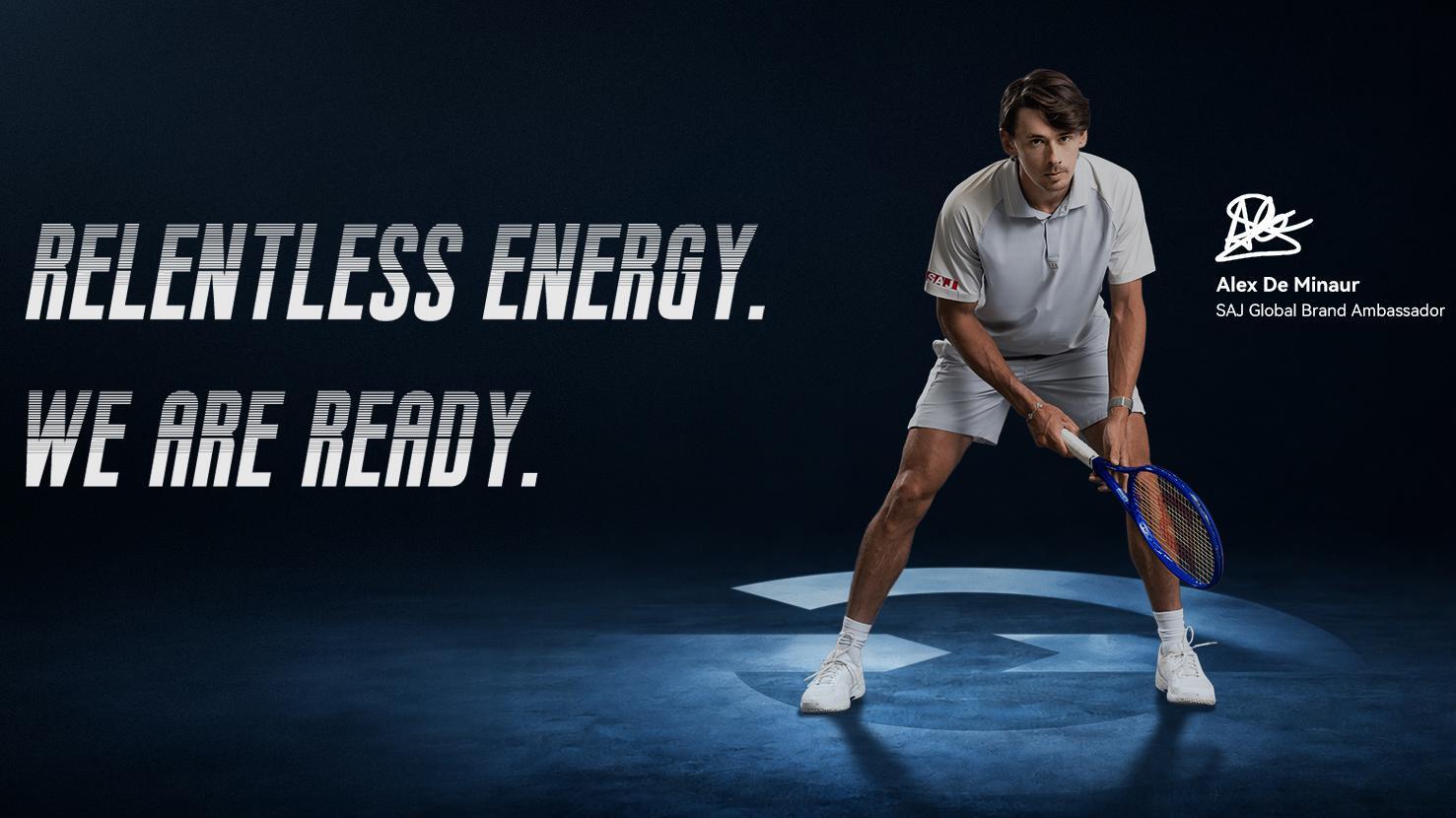 Why Alex de Minaur Became SAJ's Global Brand Ambassador: The Meaning Behind Relentless Energy