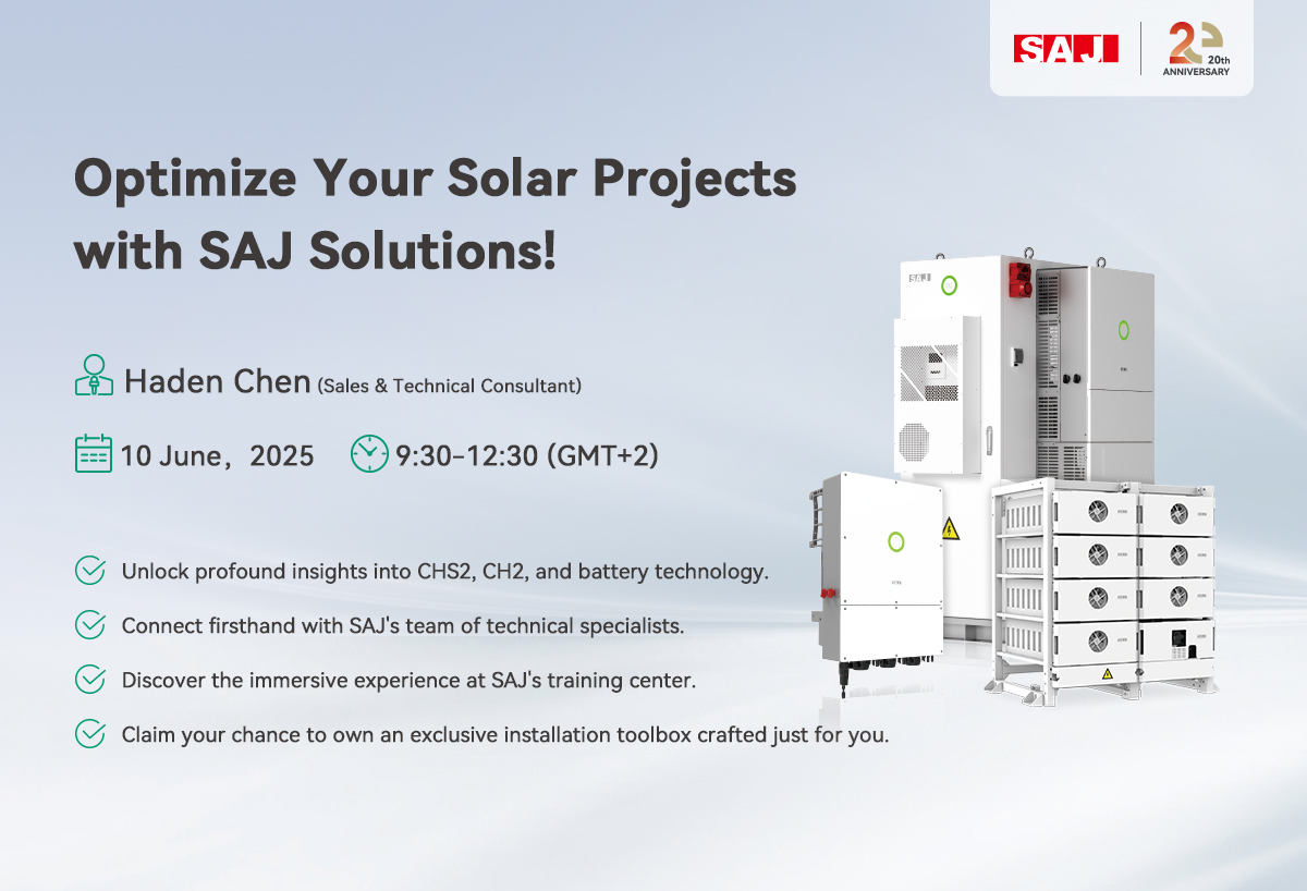 Optimize Your Solar Projects with SAJ Solutions!